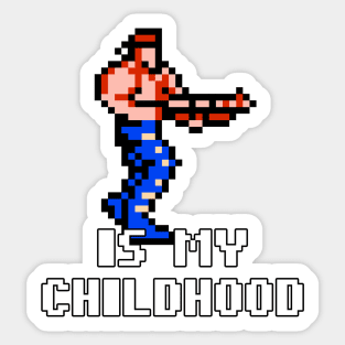 My Childhood: Contra Sticker